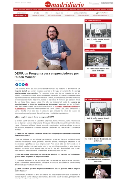 madridiario es actualidad empresarial demp un programa para emprendedores por ruben monllor 9210 2024 06 19 12 48 10